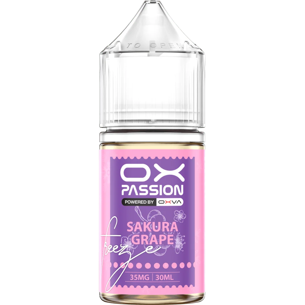 OX PASSION 55MG 30ML SAKURA GRAPE