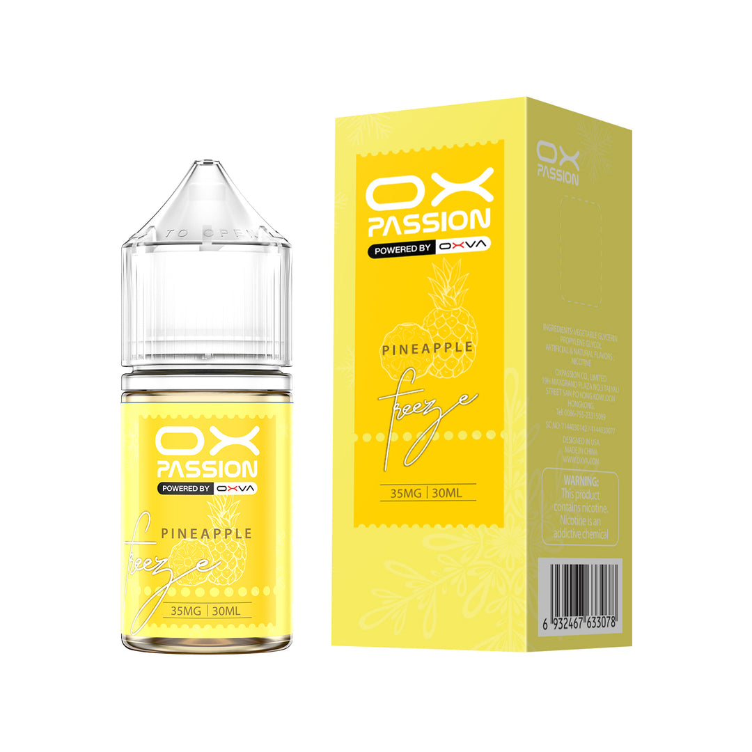 OX PASSION 55MG 30ML PINEAPPLE