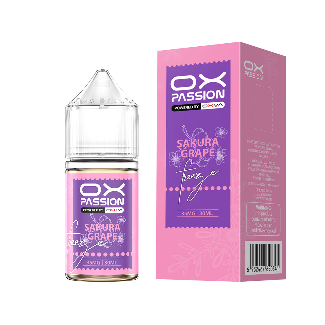 OX PASSION 55MG 30ML SAKURA GRAPE