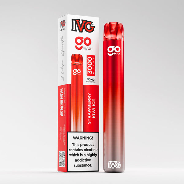 IVG GO MAX 3000 50MG STRAWBERRY KIWI ICE