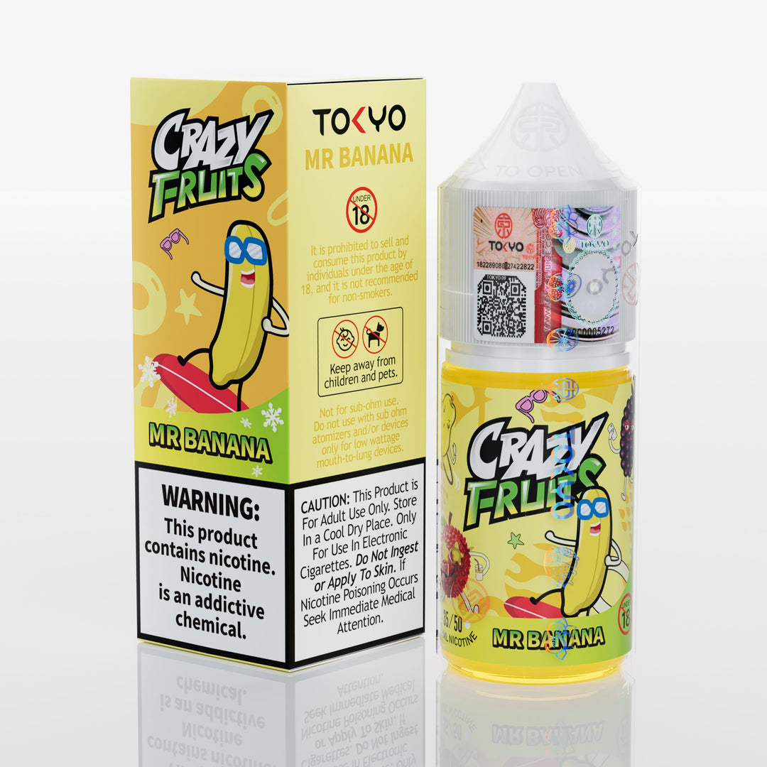 TOKYO SALTNIC CRAZY FRUITS MR BANANA 30ML