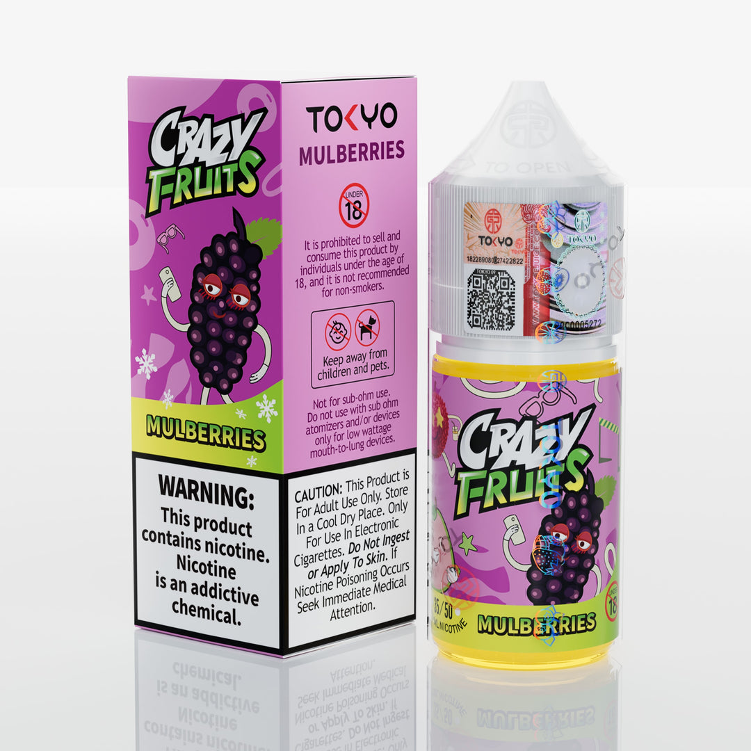 TOKYO SALTNIC CRAZY FRUITS MULBERRIES 30ML