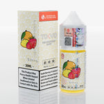 Load image into Gallery viewer, Tokyo Vape juice bottle and packaging with fruit illustration on a white background
