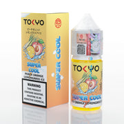 tokyo saltnic super cool peach orange lemongrass ice 30ml