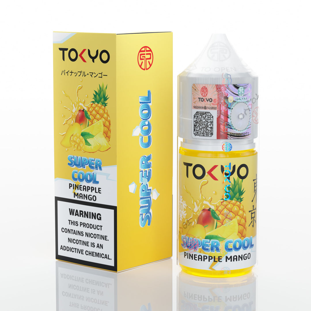 TOKYO SALTNIC SUPER COOL PINEAPPLE MANGO ICE 30ML