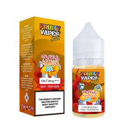 Fruity Vapes Triple Mango Ice vape juice packaging on a white background