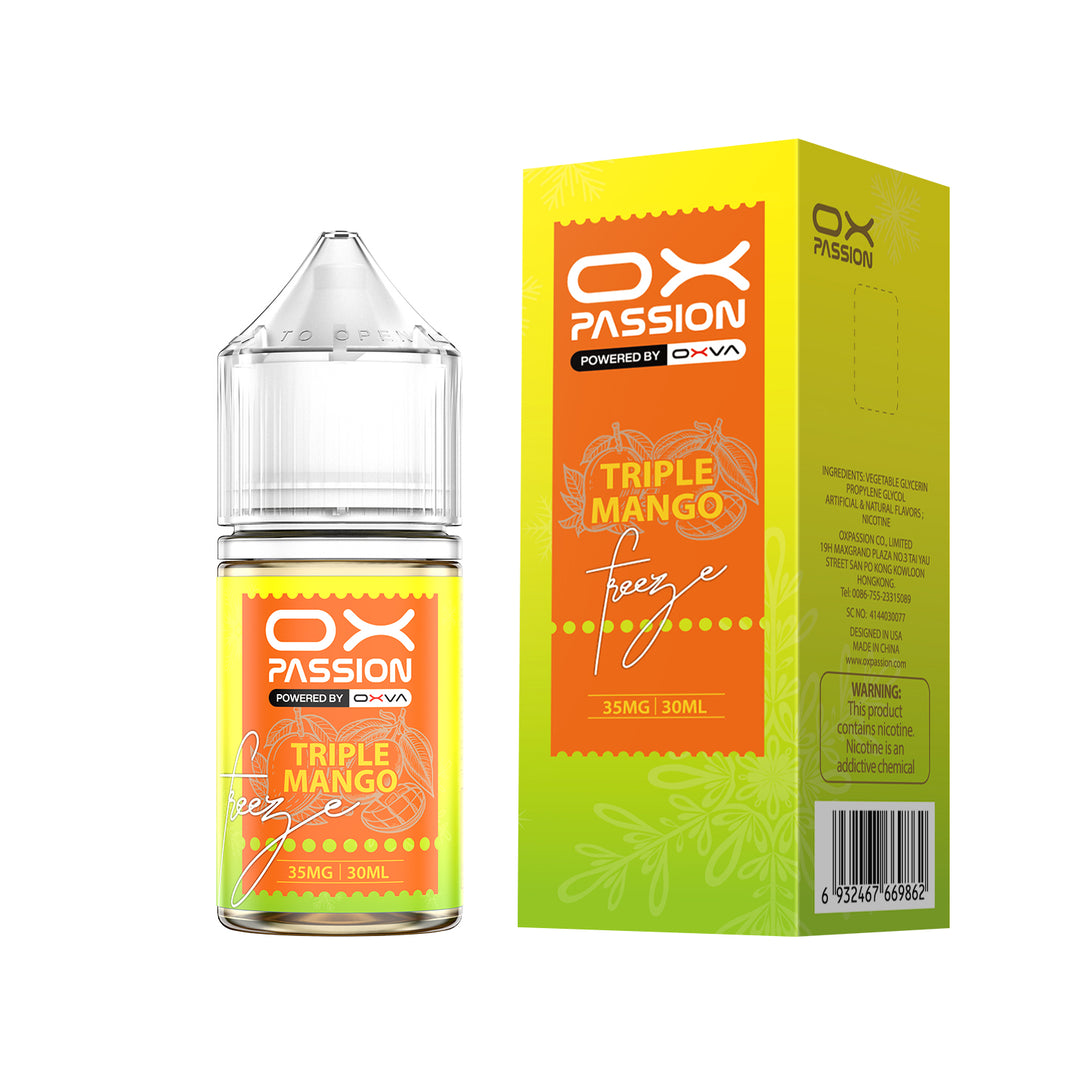 OX PASSION TRIPLE MANGO FREEZE 55MG 30ML