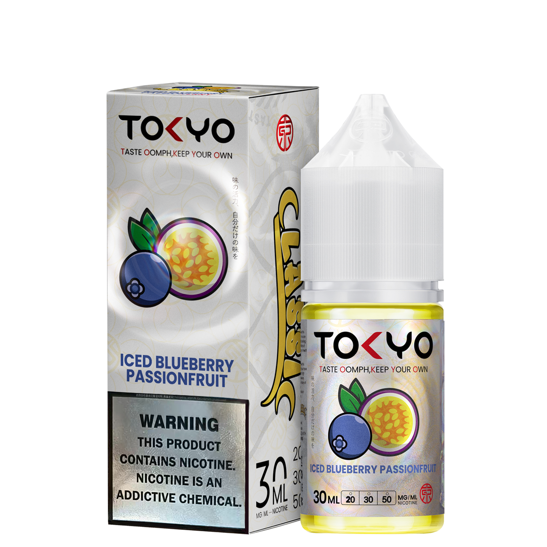 TOKYO 50MG 30ML ICED BLUEBERRY PASSIONFRUIT