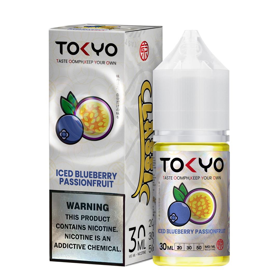 TOKYO 30/50MG ICED BLUEBERRY PASSIONFRUIT