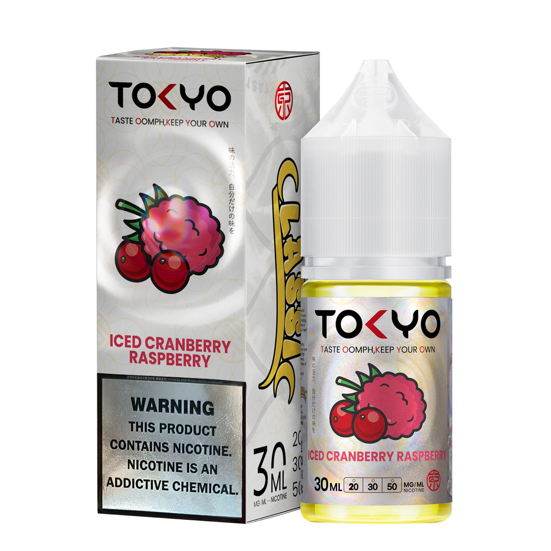 TOKYO 20/30MG ICED CRANBERRY RASPBERRY