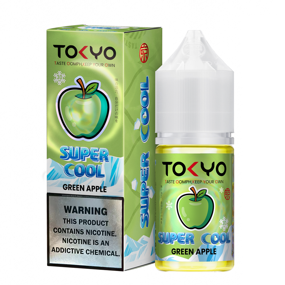 TOKYO S.C 35MG GREEN APPLE 30ML