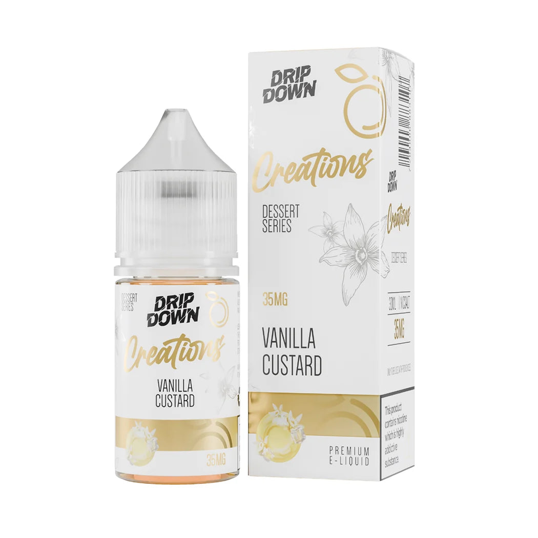DRIP DOWN CREATION 35MG VANILLA CUSTARD