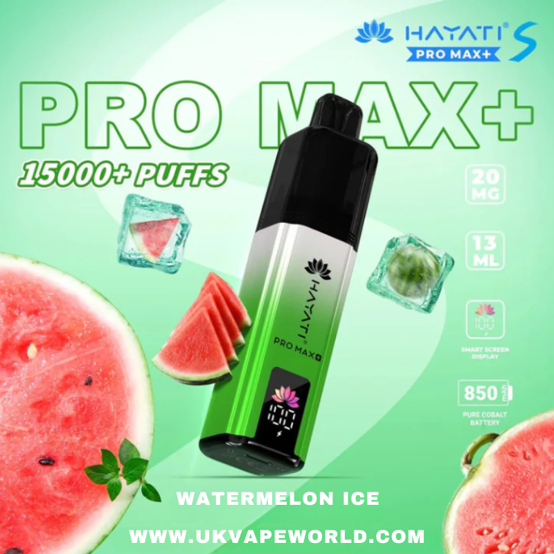 HAYATI PRO MAX POD 15K 20MG WATERMELON ICE (NP)