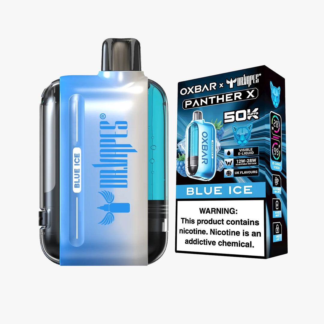 OXBAR PANTHER X 50K PUFFS 50MG BLUE ICE