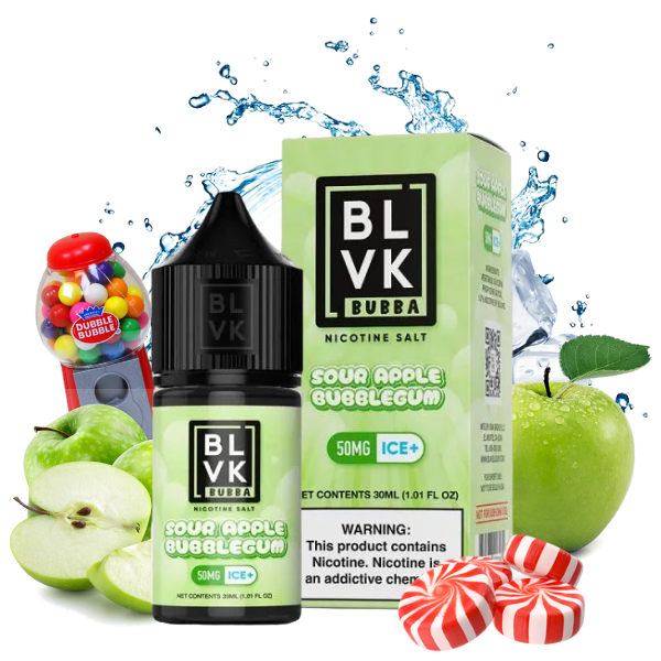 BLVK 6MG 100ML SOUR APPLE