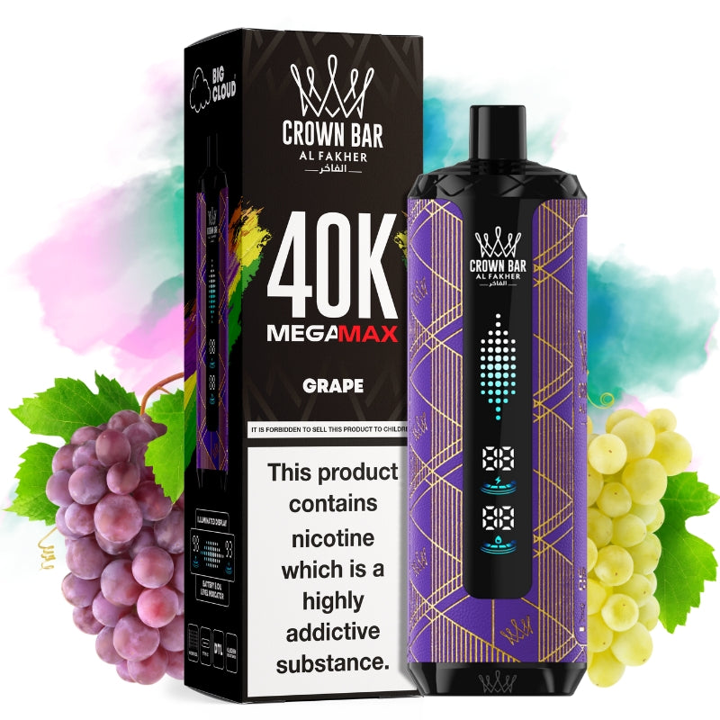 AL FAKHER 40K MEGA MAX GRAPE BERRY