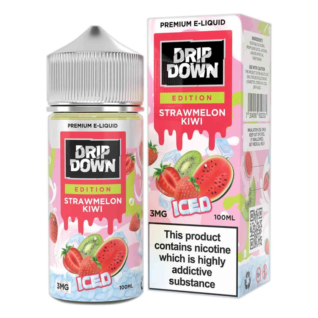 Drip Down Edition StrawMelon Kiwi Ice 3MG/100ML