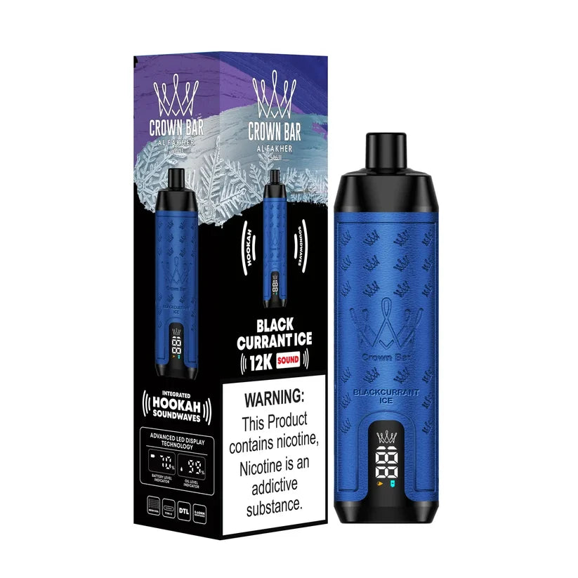 AL FAKHER DISPOSABLE 12000 PUFFS BLACK CURRANT