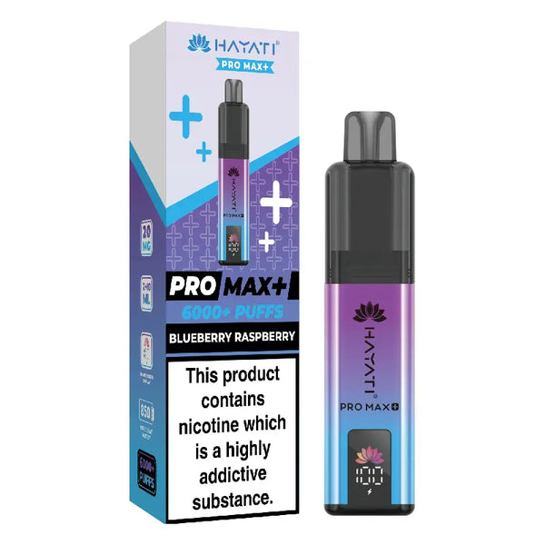 HAYATI PRO MAX POD 15K  20MG BLUEBERRY RASPBERRY