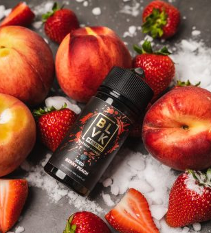 BLVK 6MG 100ML ICED BERRY PEACH