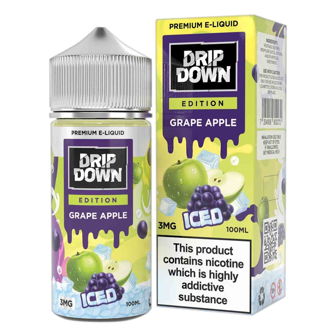 Drip Down Edition Grape Apple Iced 3MG/100ML