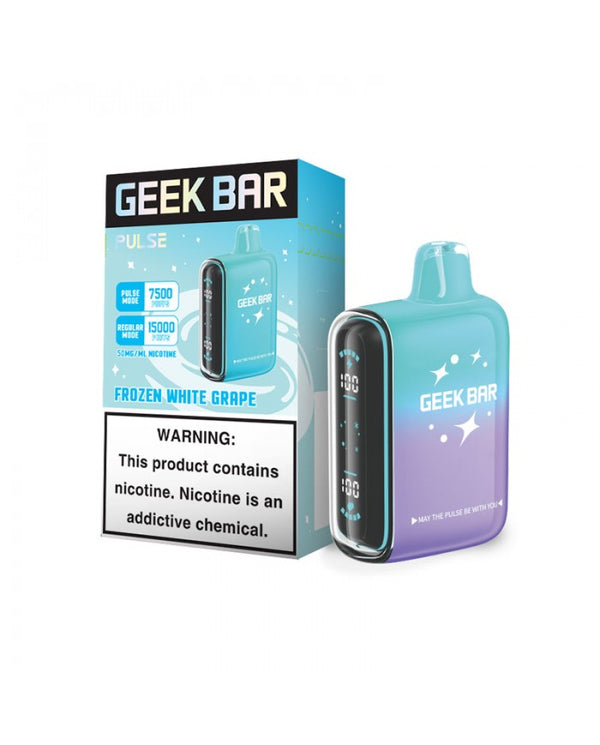 Geekbar 15k 5% Frozen WHITE GRAPE