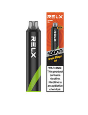 Relx 10k puffs Green Mango ice 50mg