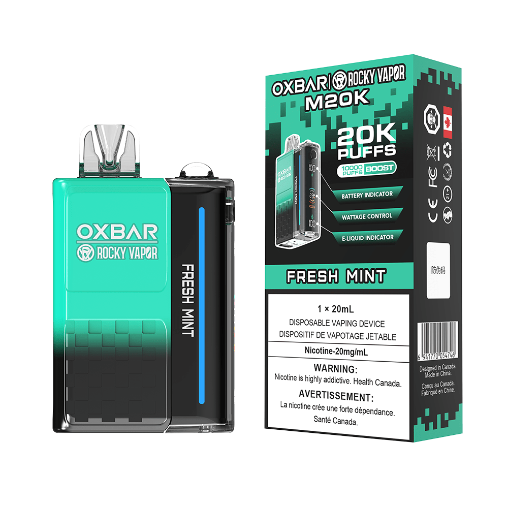 OXBAR 50MG 30ML MINT BUBBLEGUM