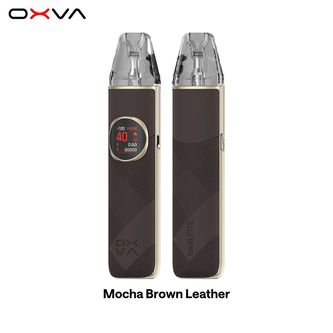NEXLIM 2 MOCHA BROWN LEATHER